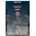 STAND FAN WITH TIMER (MSF-1655)
